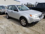 2009 Subaru Forester 2.5x Silver vin: JF2SH61689H702834