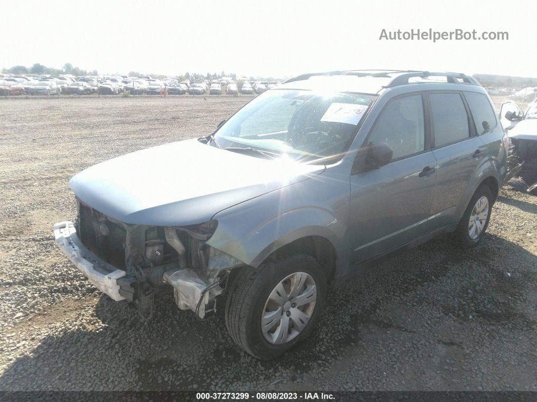 2009 Subaru Forester X Blue vin: JF2SH61689H732318