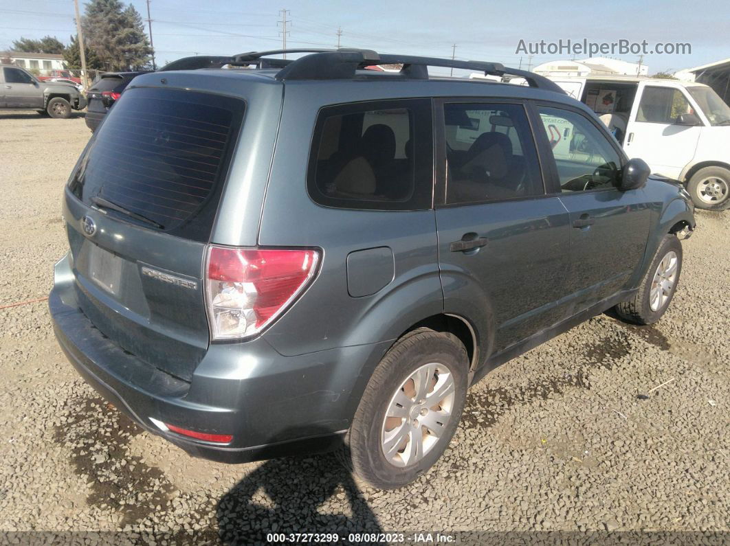 2009 Subaru Forester X Blue vin: JF2SH61689H732318