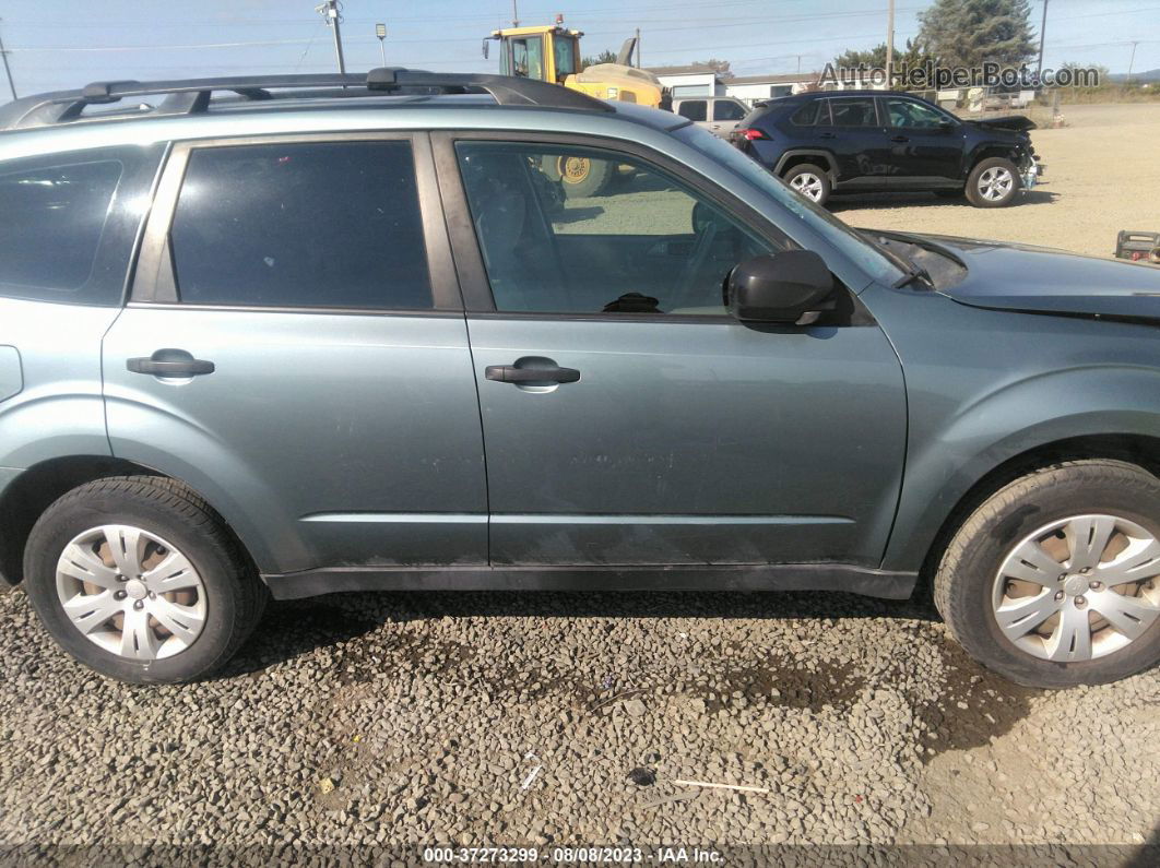 2009 Subaru Forester X Blue vin: JF2SH61689H732318