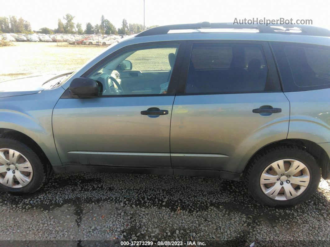 2009 Subaru Forester X Blue vin: JF2SH61689H732318