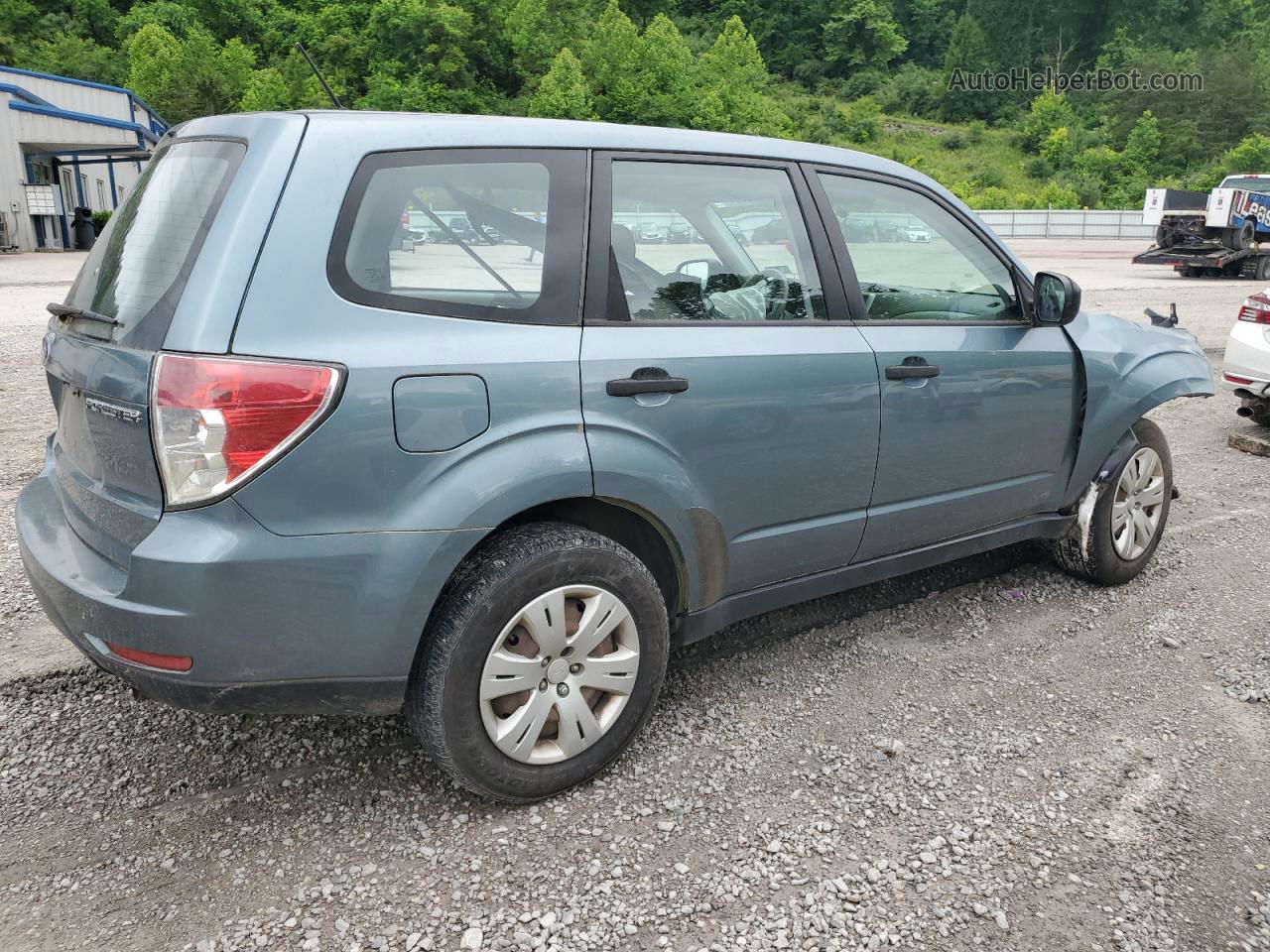 2009 Subaru Forester 2.5x Бирюзовый vin: JF2SH61689H767585