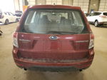 2009 Subaru Forester 2.5x Burgundy vin: JF2SH61689H768722