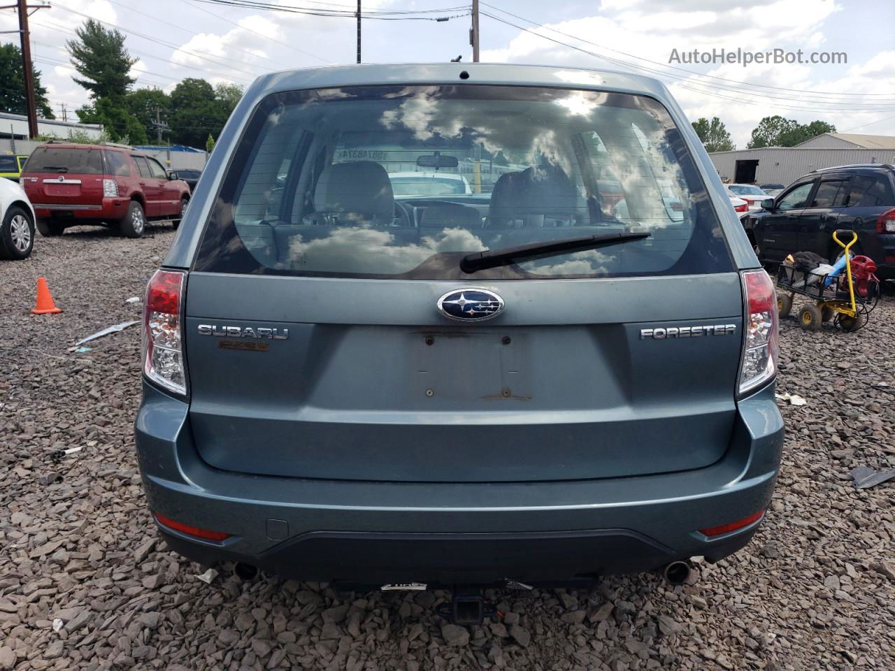 2009 Subaru Forester 2.5x Blue vin: JF2SH61689H782572