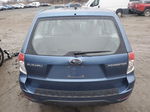 2009 Subaru Forester 2.5x Blue vin: JF2SH61699H742047