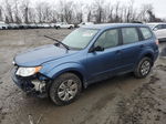 2009 Subaru Forester 2.5x Blue vin: JF2SH61699H742047