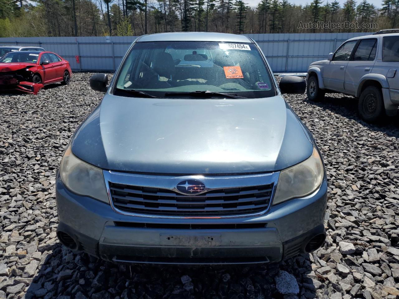 2009 Subaru Forester 2.5x Синий vin: JF2SH61699H767269