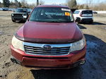 2009 Subaru Forester 2.5x Maroon vin: JF2SH61699H785562