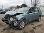 2009 Subaru Forester 2.5x Blue vin: JF2SH61699H793287