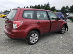 2009 Subaru Forester 2.5x Burgundy vin: JF2SH61699H797601