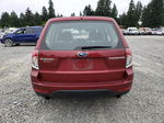 2009 Subaru Forester 2.5x Burgundy vin: JF2SH61699H797601