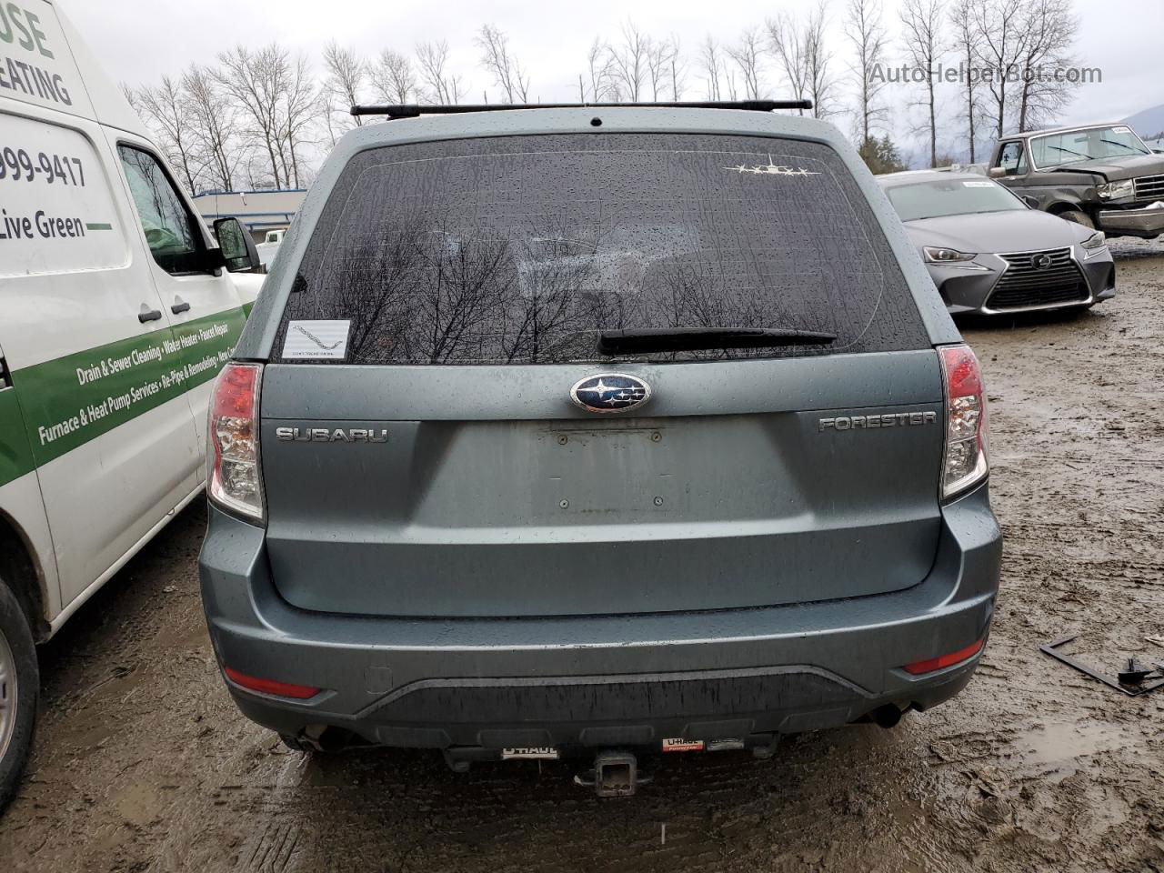 2009 Subaru Forester 2.5x Blue vin: JF2SH616X9G727014