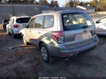 2009 Subaru Forester 2.5x Silver vin: JF2SH616X9H721210