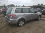 2009 Subaru Forester 2.5x Silver vin: JF2SH616X9H743272