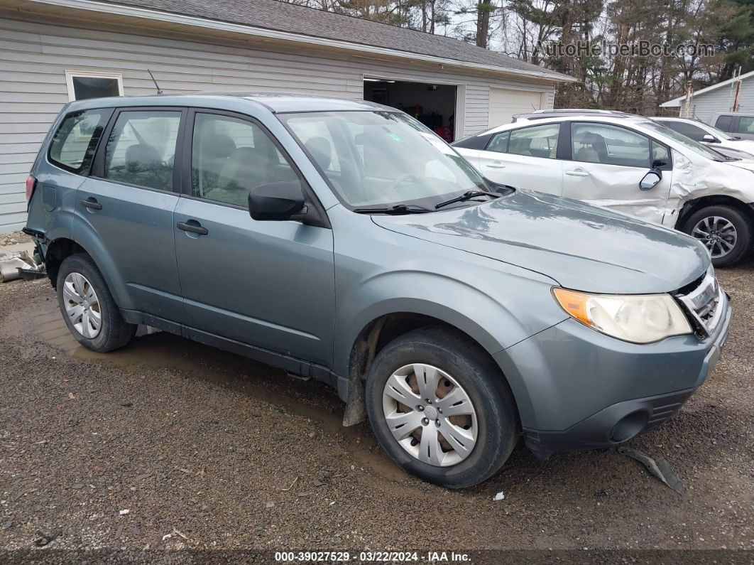 2009 Subaru Forester 2.5x Light Blue vin: JF2SH616X9H759701