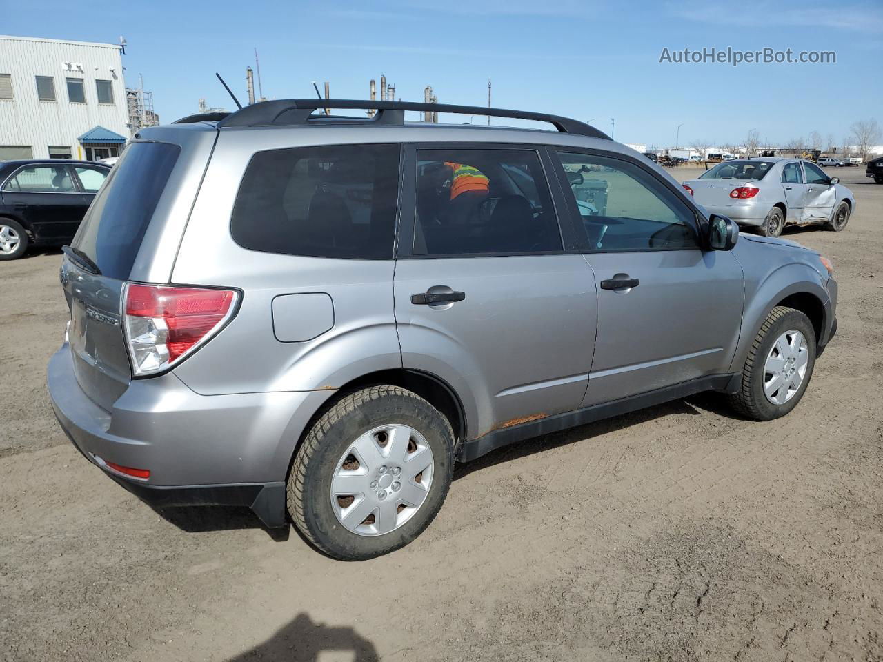 2009 Subaru Forester Xs Silver vin: JF2SH62679G735263