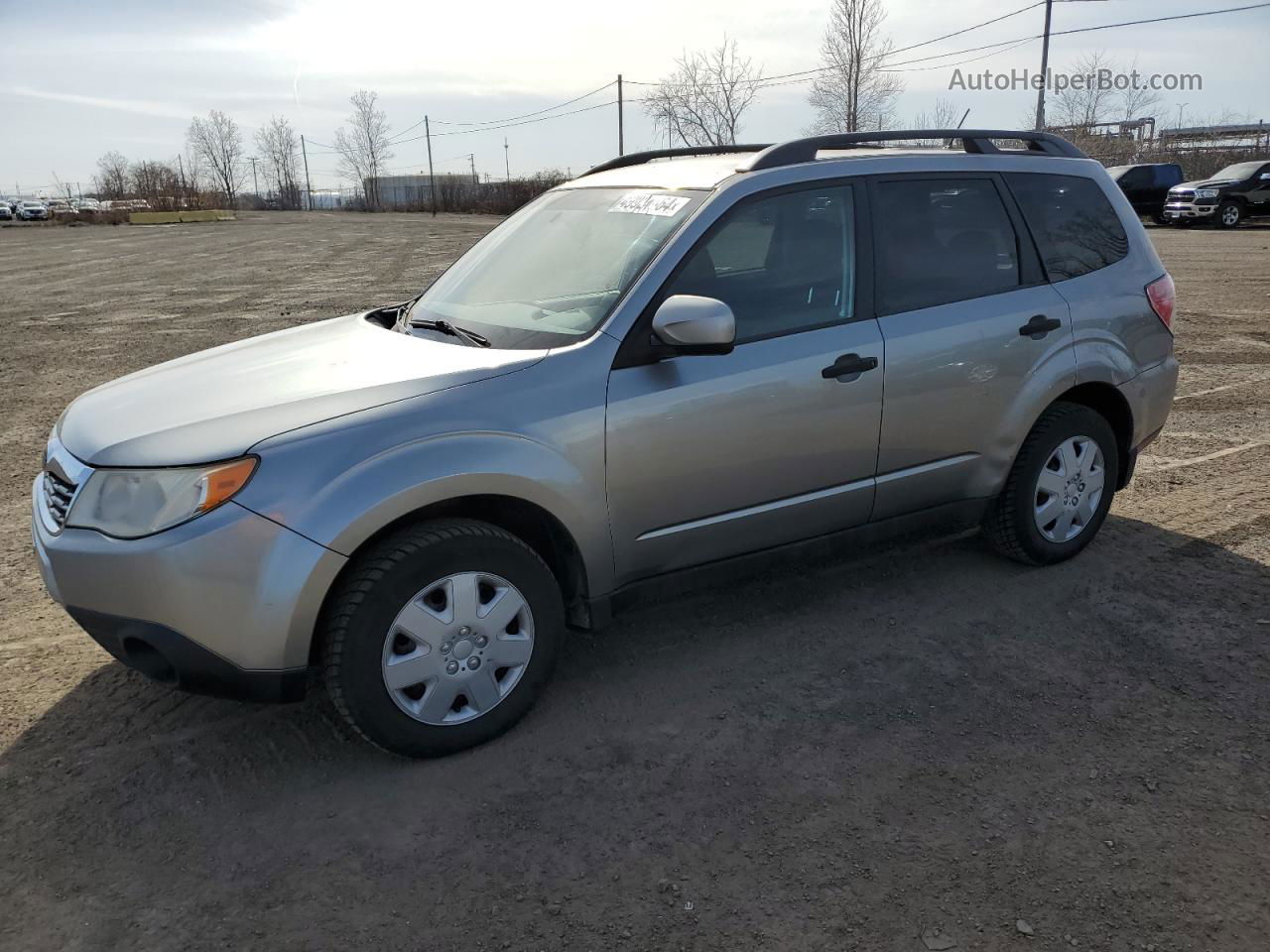 2009 Subaru Forester Xs Silver vin: JF2SH62679G735263