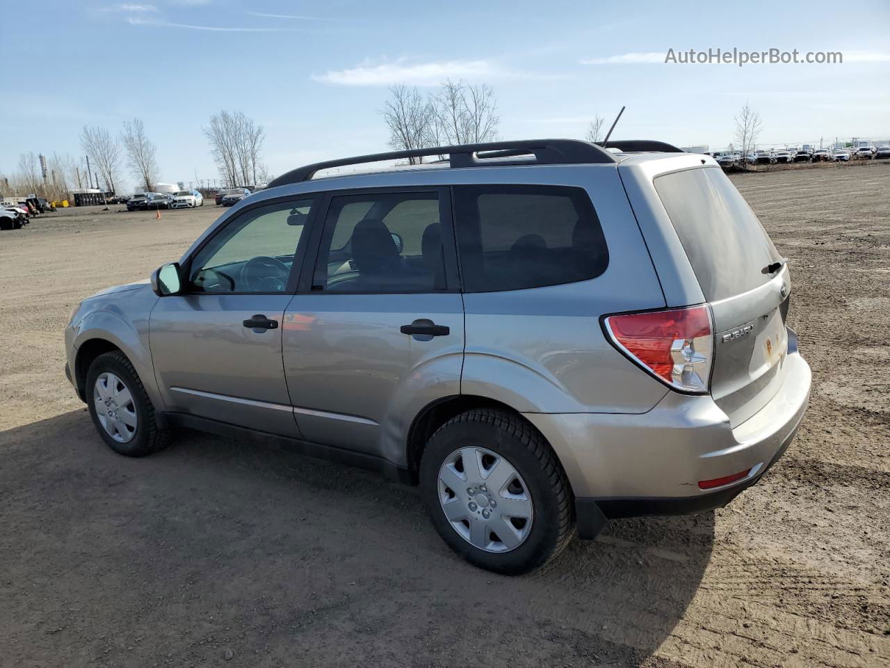 2009 Subaru Forester Xs Silver vin: JF2SH62679G735263