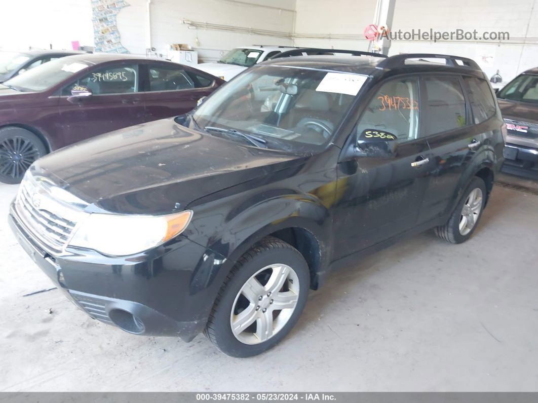 2009 Subaru Forester 2.5x Black vin: JF2SH63609H711993