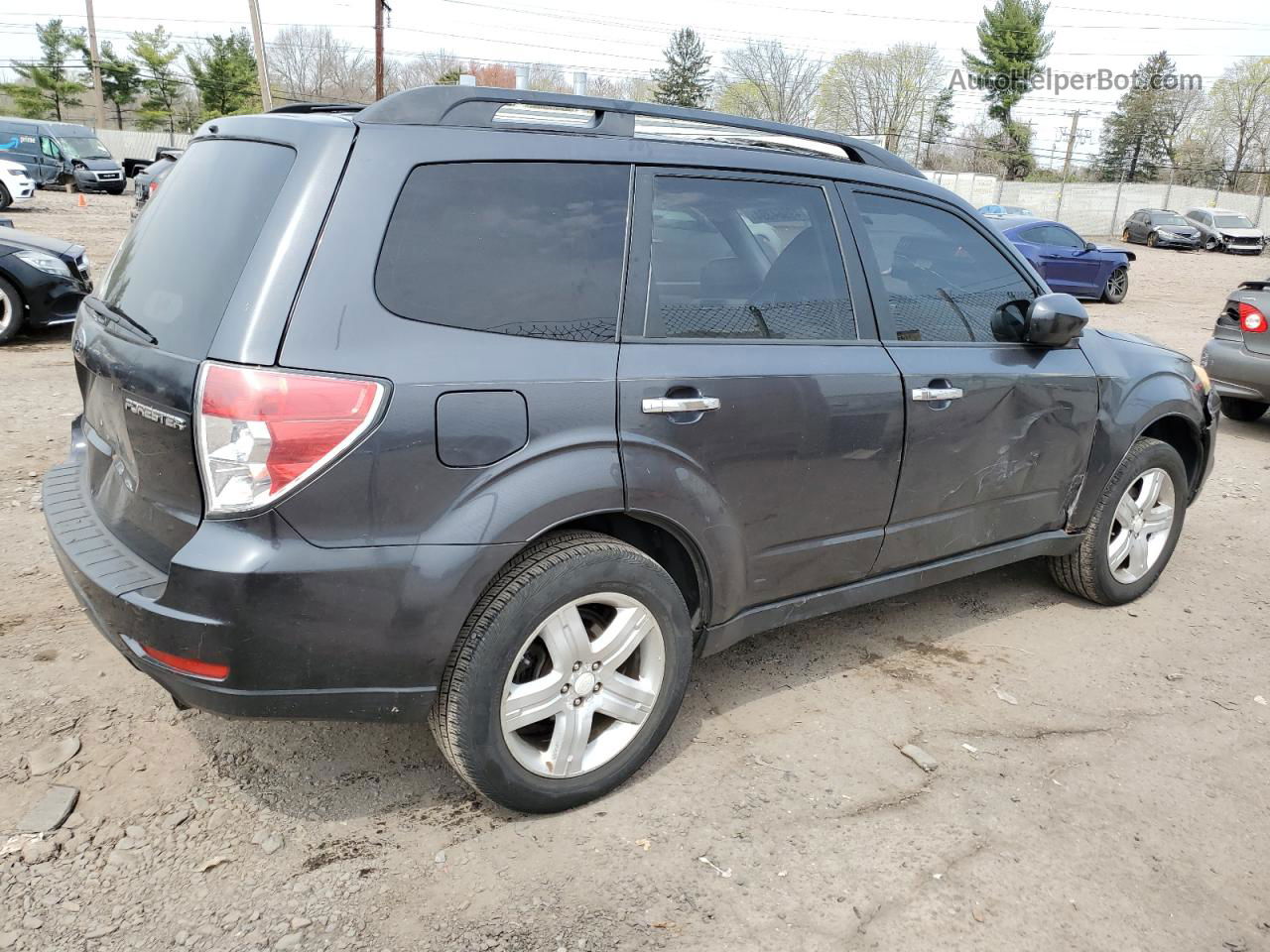 2009 Subaru Forester 2.5x Premium Серый vin: JF2SH63609H733704