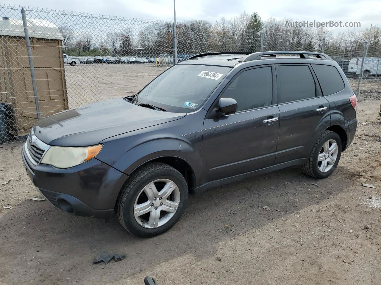 2009 Subaru Forester 2.5x Premium Gray vin: JF2SH63609H733704