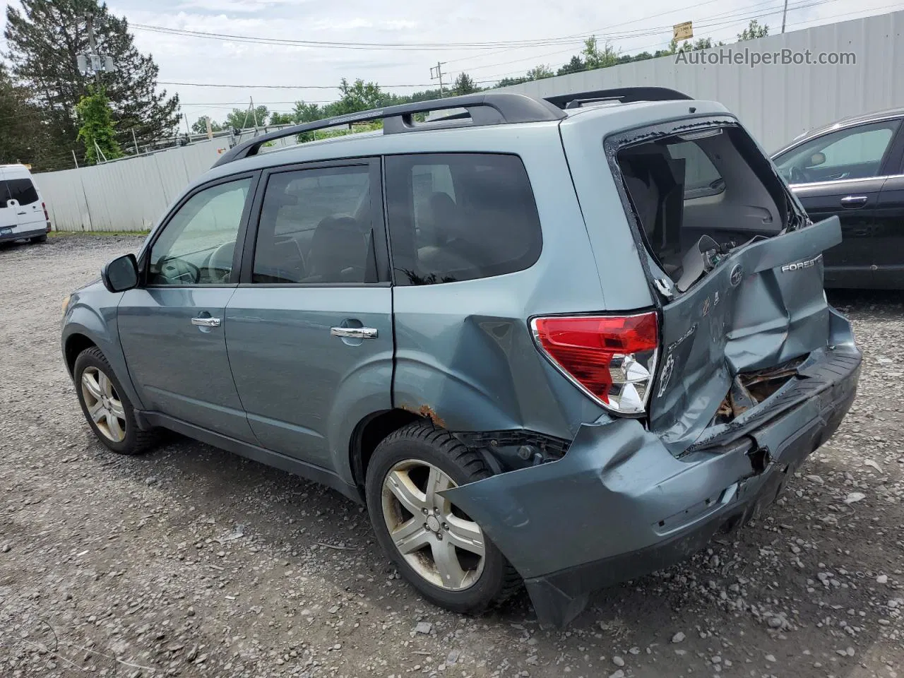 2009 Subaru Forester 2.5x Premium Teal vin: JF2SH63609H736229