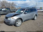 2009 Subaru Forester 2.5x Silver vin: JF2SH63609H754505