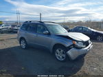 2009 Subaru Forester 2.5x Silver vin: JF2SH63609H754505