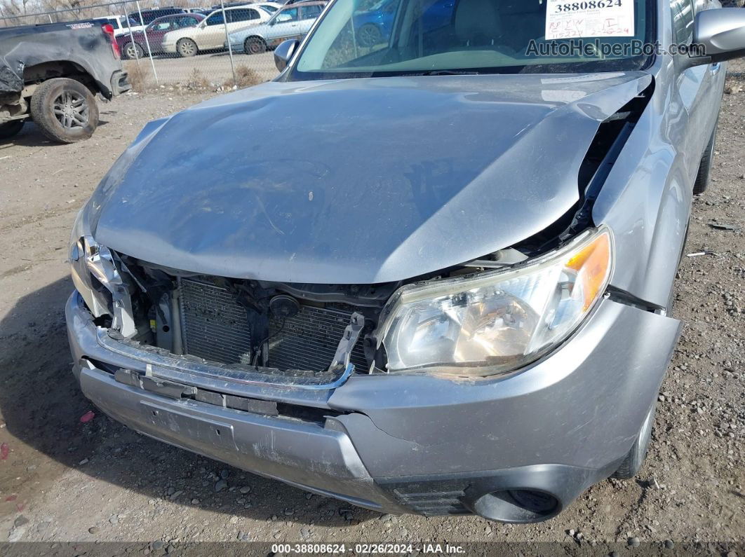 2009 Subaru Forester 2.5x Silver vin: JF2SH63609H754505