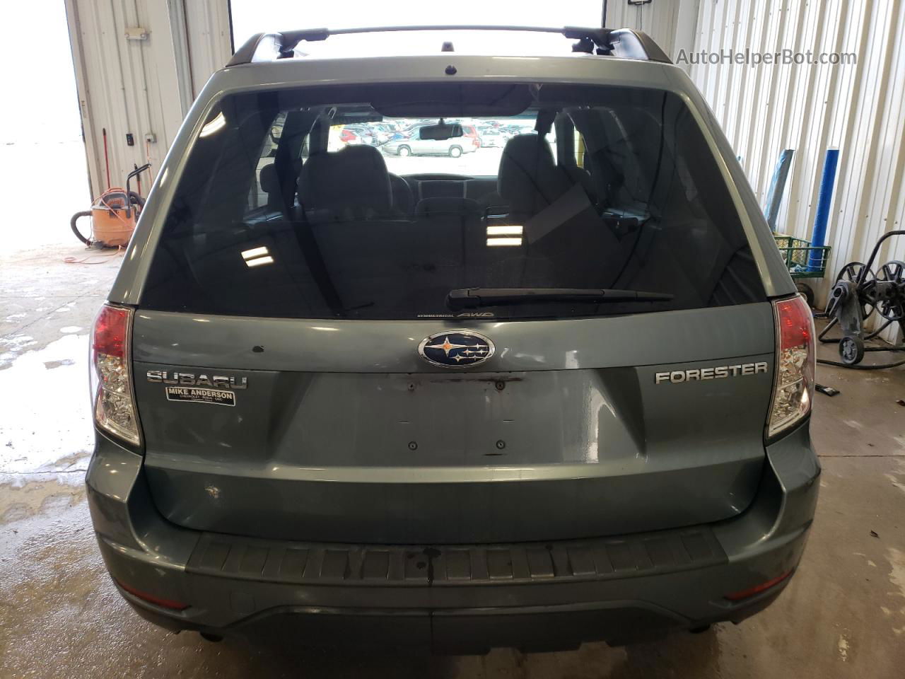 2009 Subaru Forester 2.5x Premium Бирюзовый vin: JF2SH63619H729662