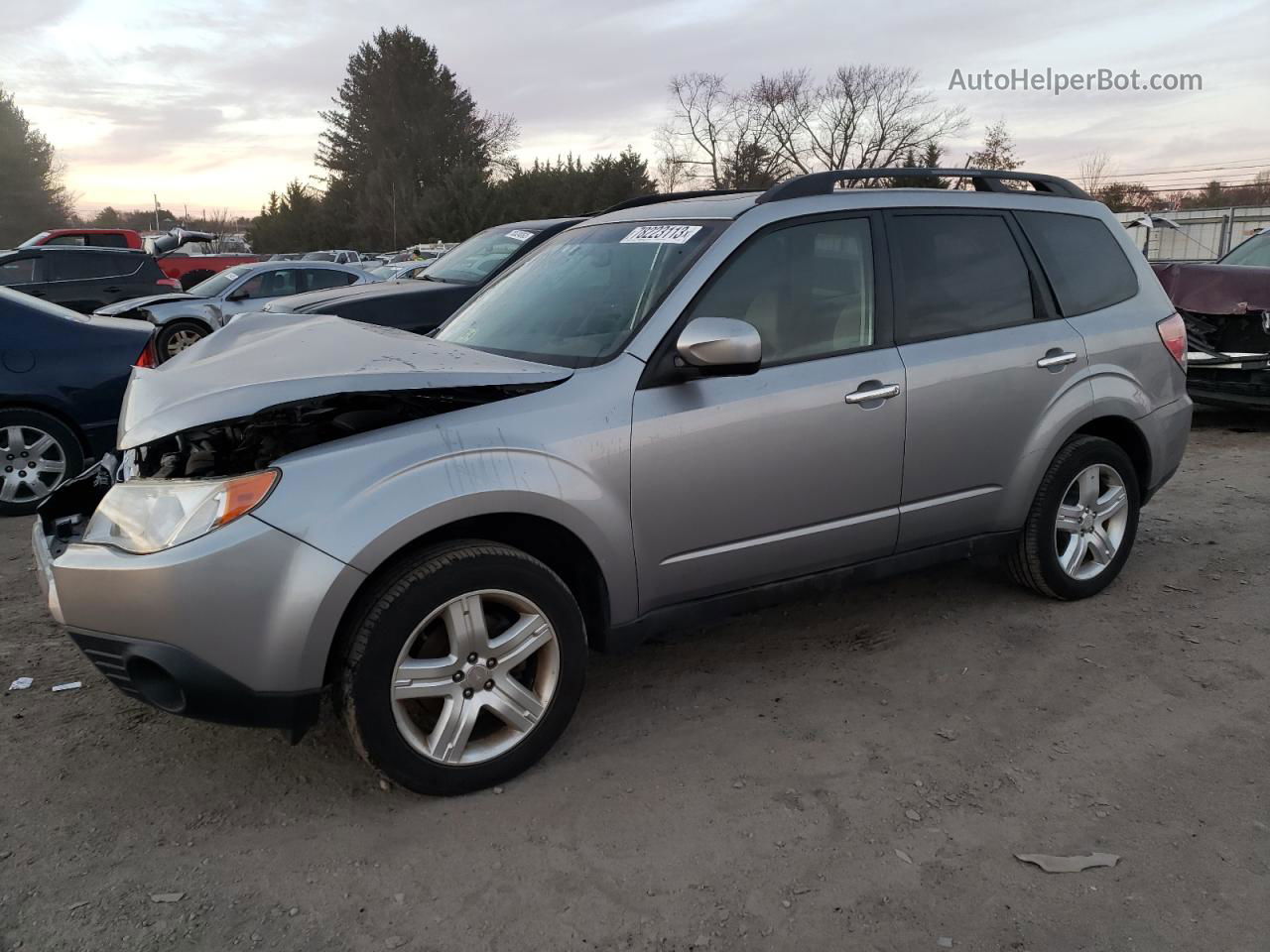 2009 Subaru Forester 2.5x Premium Silver vin: JF2SH63619H737809