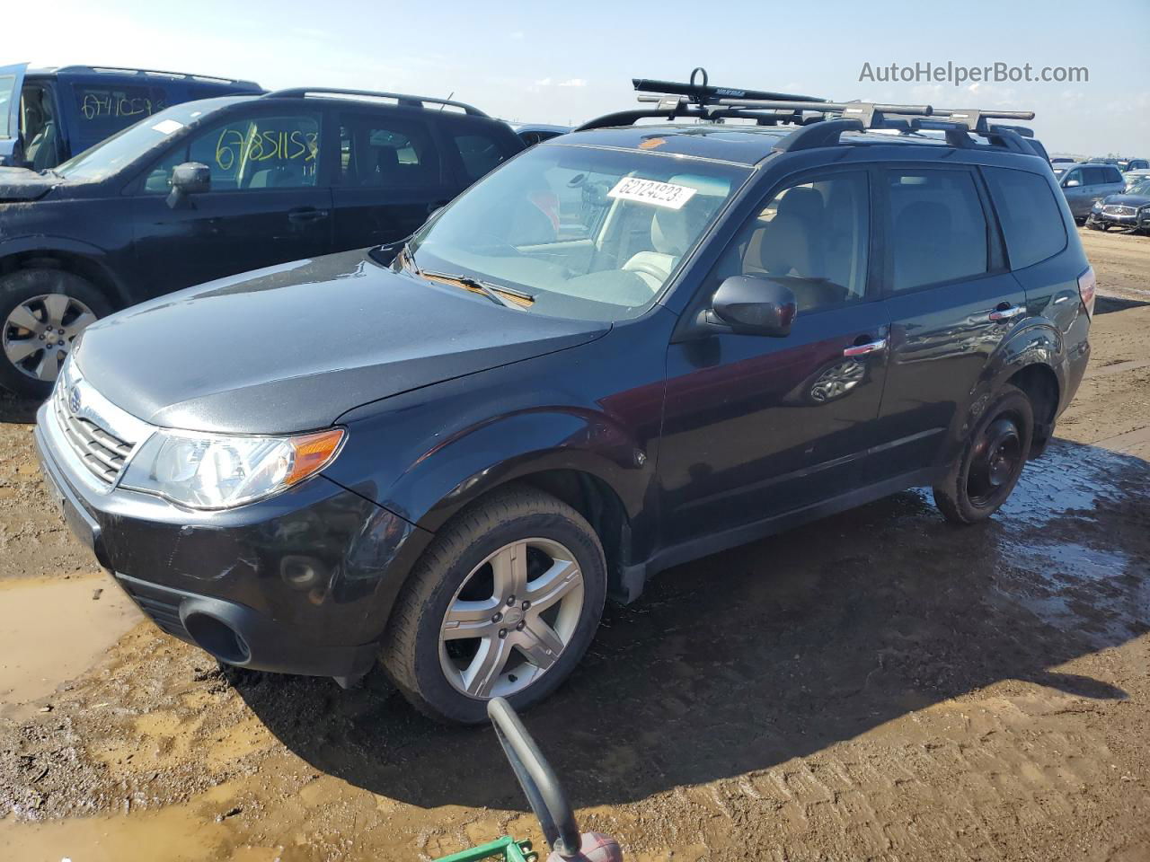 2009 Subaru Forester 2.5x Premium Black vin: JF2SH63619H741035