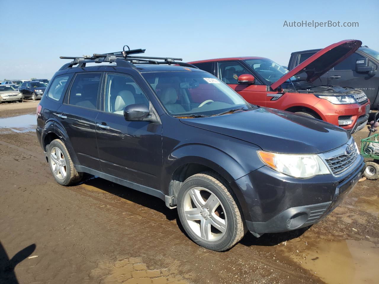 2009 Subaru Forester 2.5x Premium Black vin: JF2SH63619H741035