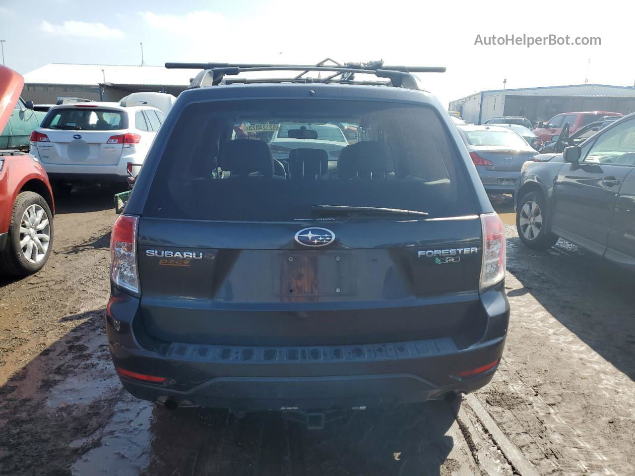 2009 Subaru Forester 2.5x Premium Черный vin: JF2SH63619H741035