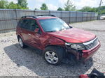 2009 Subaru Forester 2.5x Red vin: JF2SH63619H746915