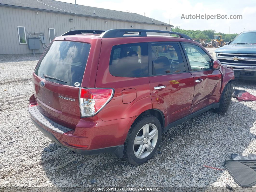 2009 Subaru Forester 2.5x Красный vin: JF2SH63619H746915