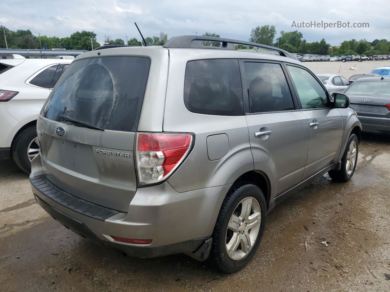 2009 Subaru Forester 2.5x Premium Серебряный vin: JF2SH63619H751208