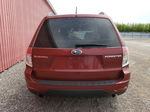 2009 Subaru Forester 2.5x Premium Red vin: JF2SH63619H758868