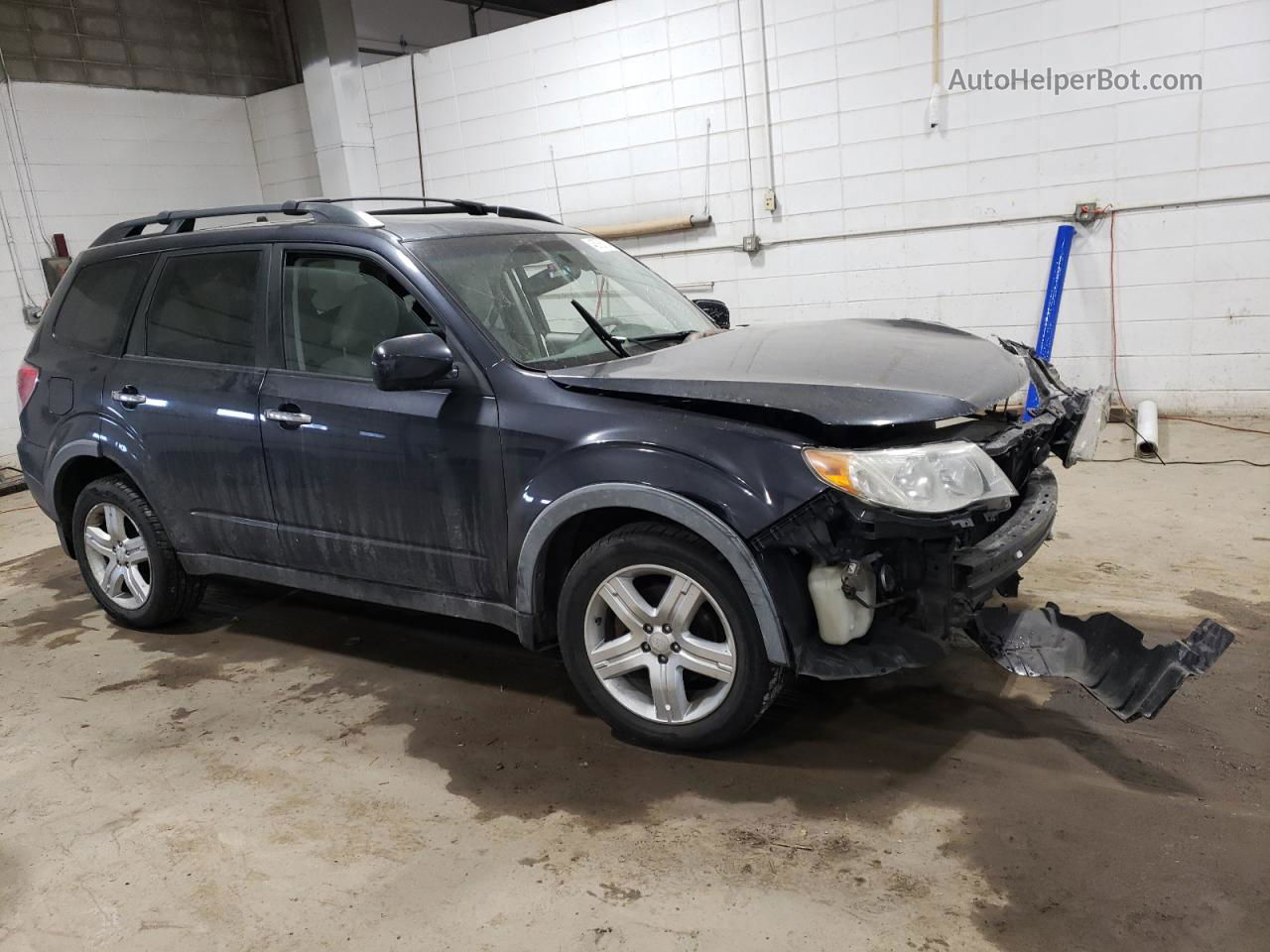 2009 Subaru Forester 2.5x Premium Синий vin: JF2SH63619H764816