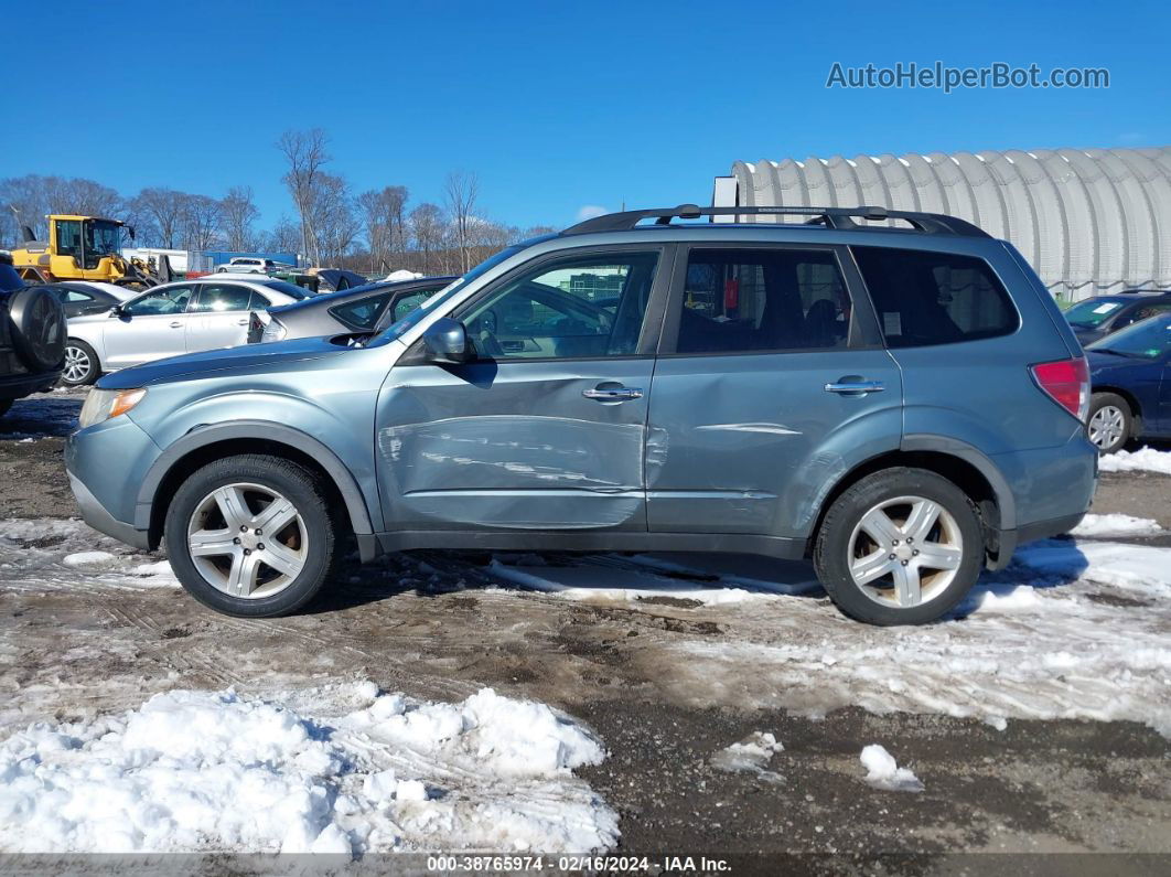 2009 Subaru Forester 2.5x Light Blue vin: JF2SH63619H790588