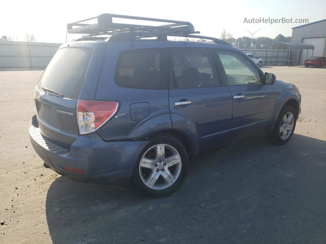 2009 Subaru Forester 2.5x Premium Blue vin: JF2SH63629G710608