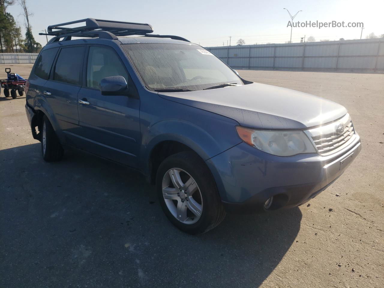 2009 Subaru Forester 2.5x Premium Blue vin: JF2SH63629G710608