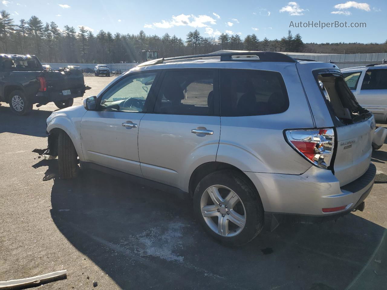 2009 Subaru Forester 2.5x Premium Серебряный vin: JF2SH63629H705225