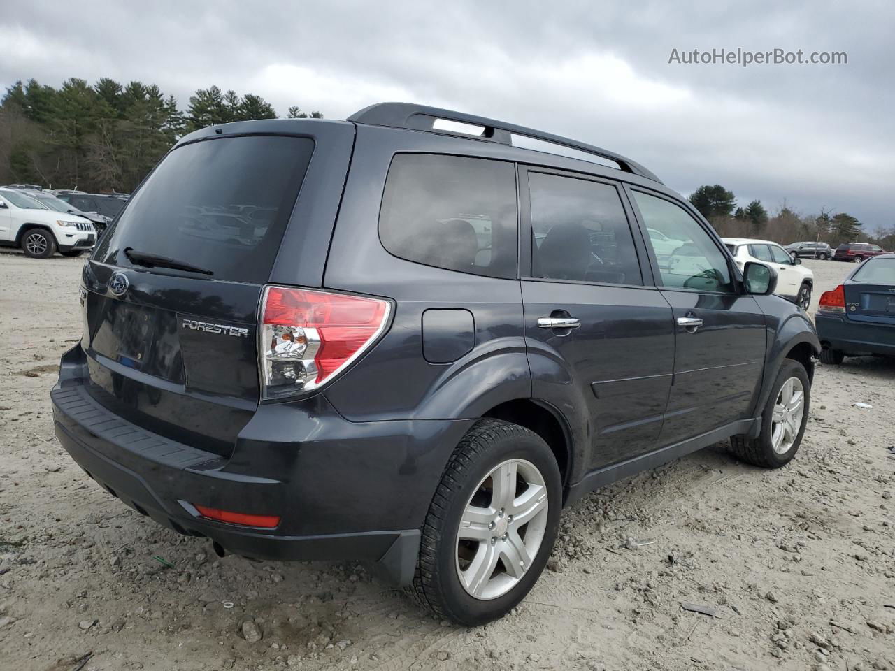 2009 Subaru Forester 2.5x Premium Серый vin: JF2SH63629H735700