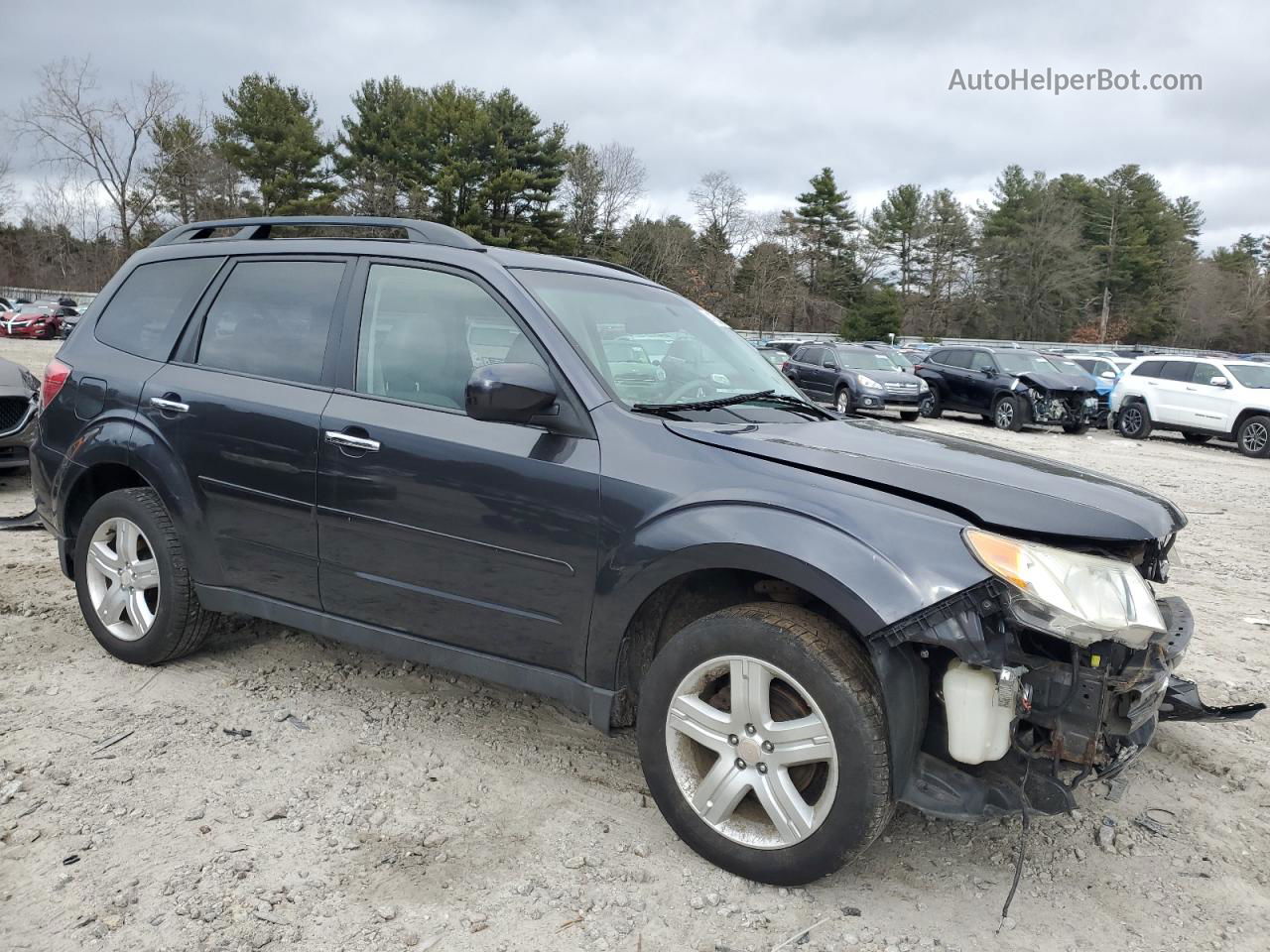 2009 Subaru Forester 2.5x Premium Gray vin: JF2SH63629H735700