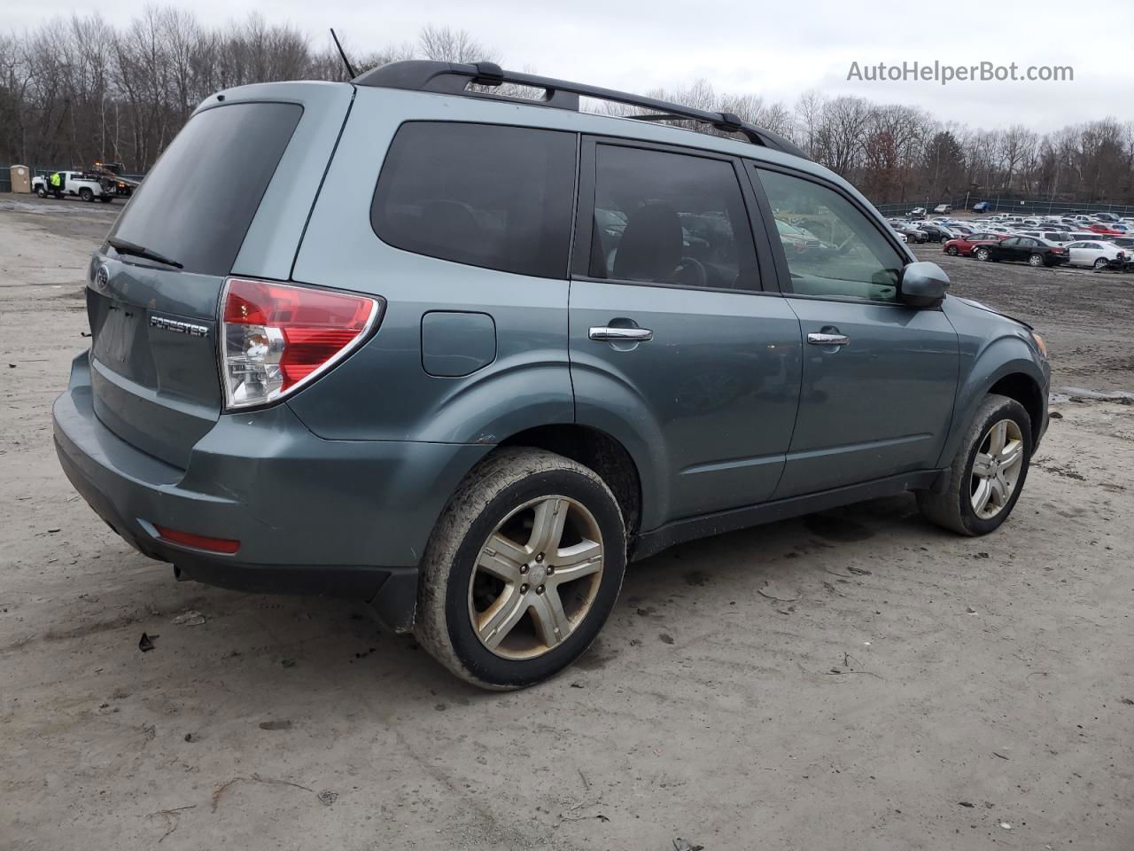 2009 Subaru Forester 2.5x Premium Teal vin: JF2SH63629H748947