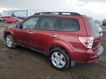 2009 Subaru Forester 2.5x Premium Red vin: JF2SH63629H752108