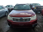 2009 Subaru Forester 2.5x Premium Red vin: JF2SH63629H752108