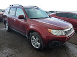 2009 Subaru Forester 2.5x Premium Red vin: JF2SH63629H752108