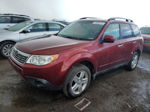 2009 Subaru Forester 2.5x Premium Red vin: JF2SH63629H752108